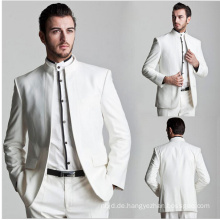 Formales Kleid maßgeschneiderte Männer Anzug 2017 neue Design weiße Männer Anzug